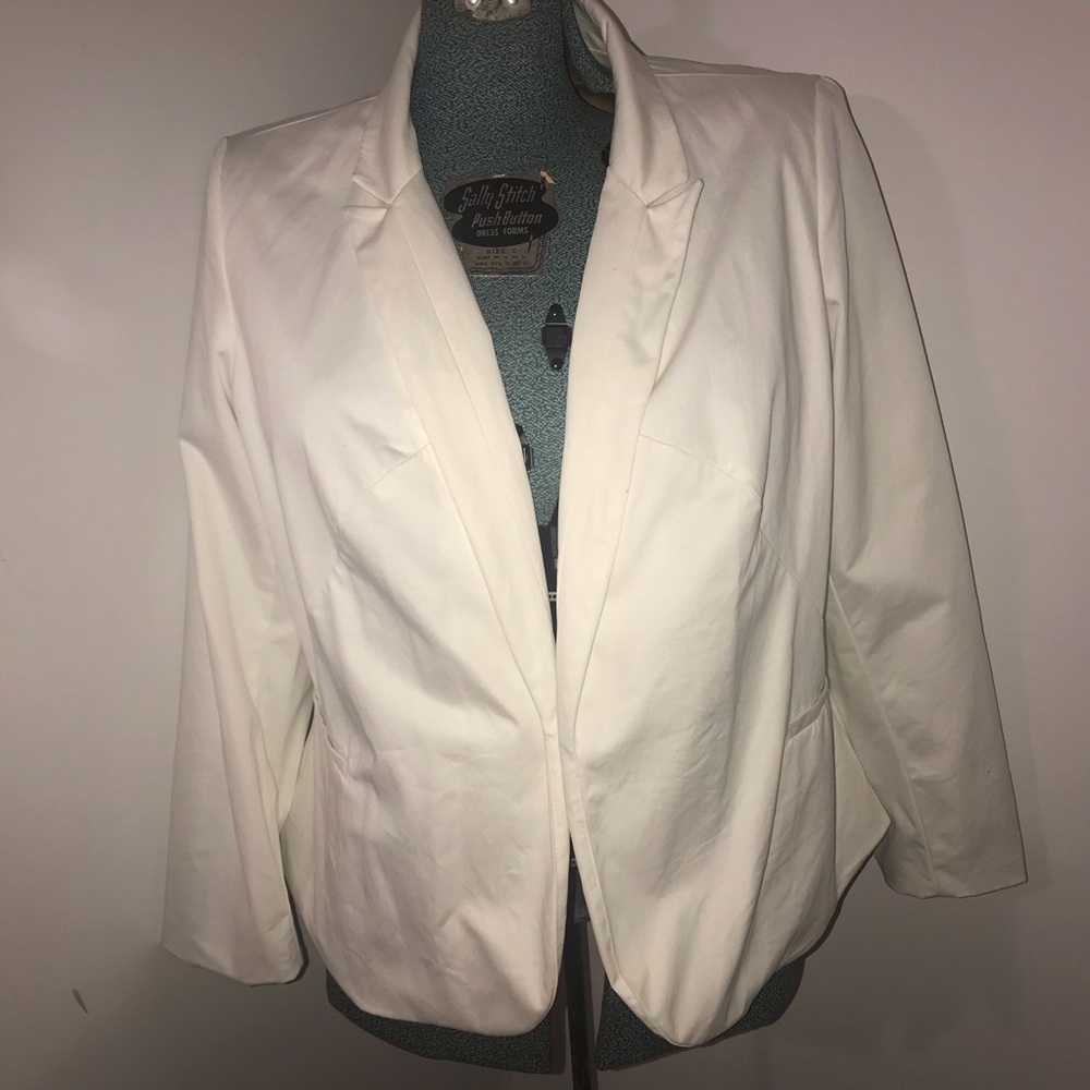 White Worthington Blazer